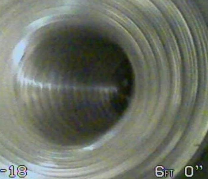 Inside of duct